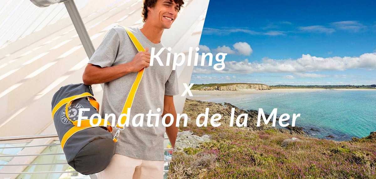 Kipling x Fondation de la Mer