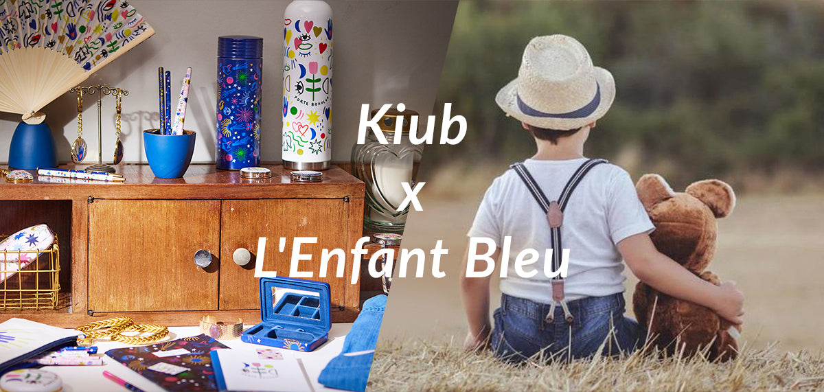 Kiub x L'Enfant Bleu