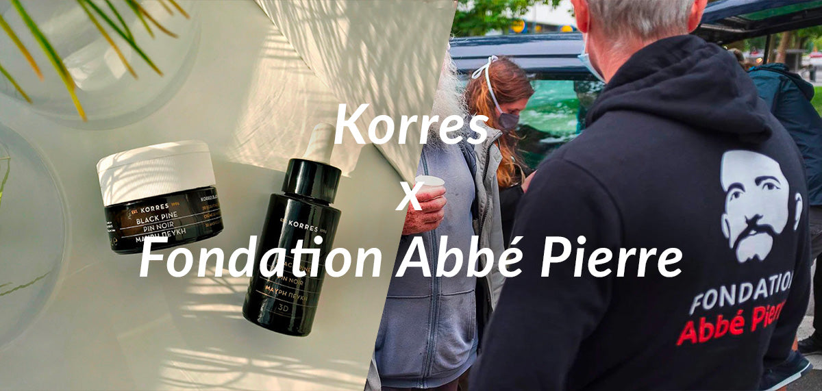 Korres x Fondation Abbé Pierre