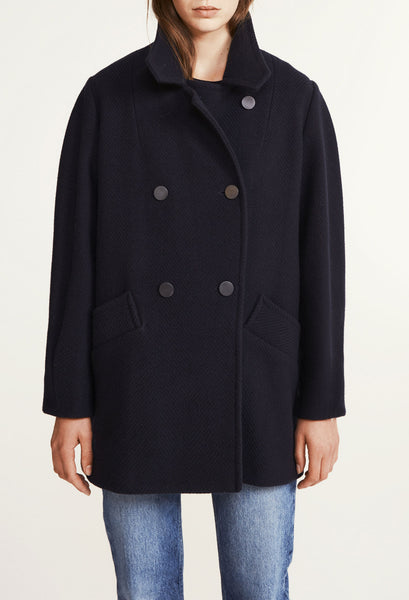 Manteau caban Marine Les Bienfaiteurs