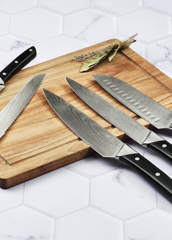 Bloc couteaux de cuisine ERLING SKAGEN - 7 pièces – Les Bienfaiteurs