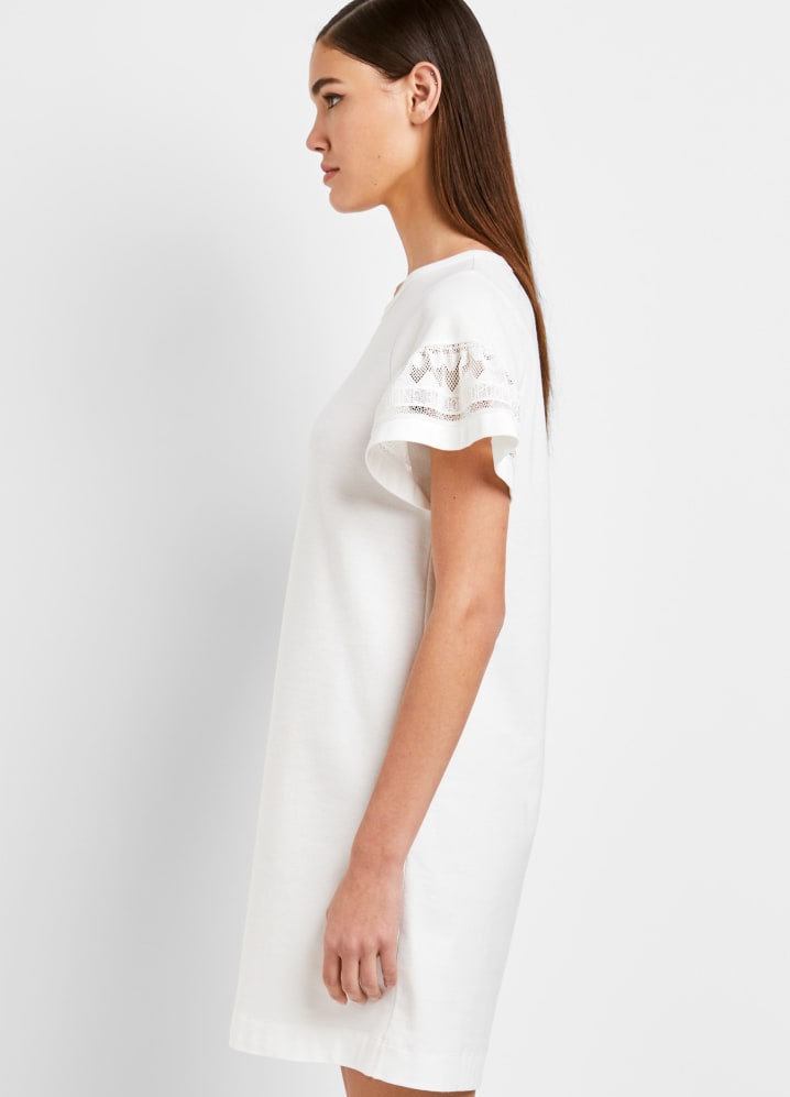 robe blanche cop copine