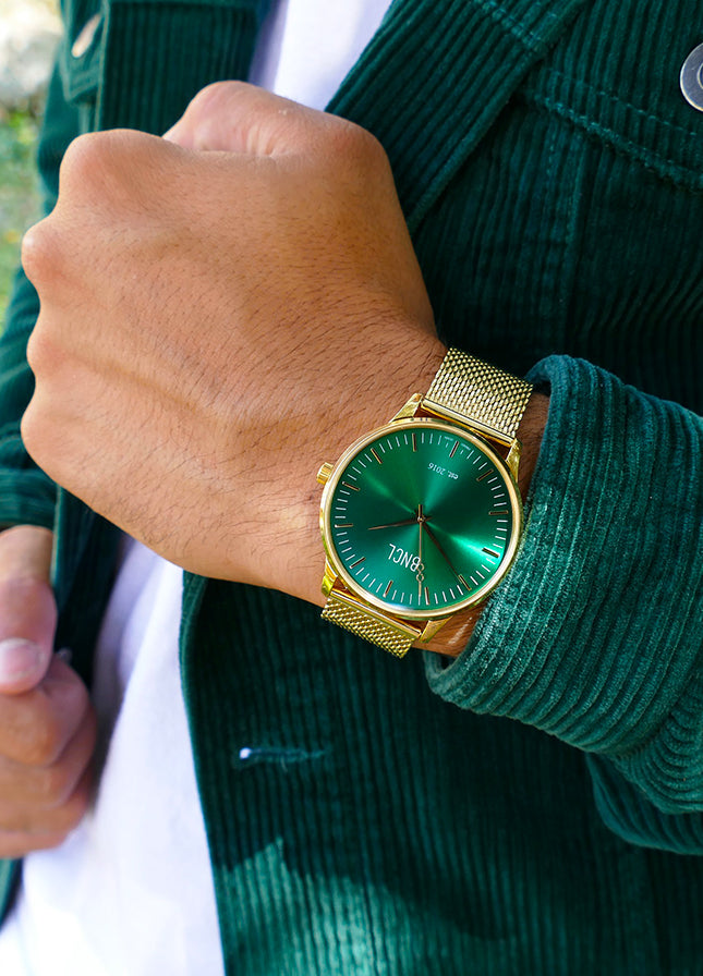 Montre hotsell fond vert